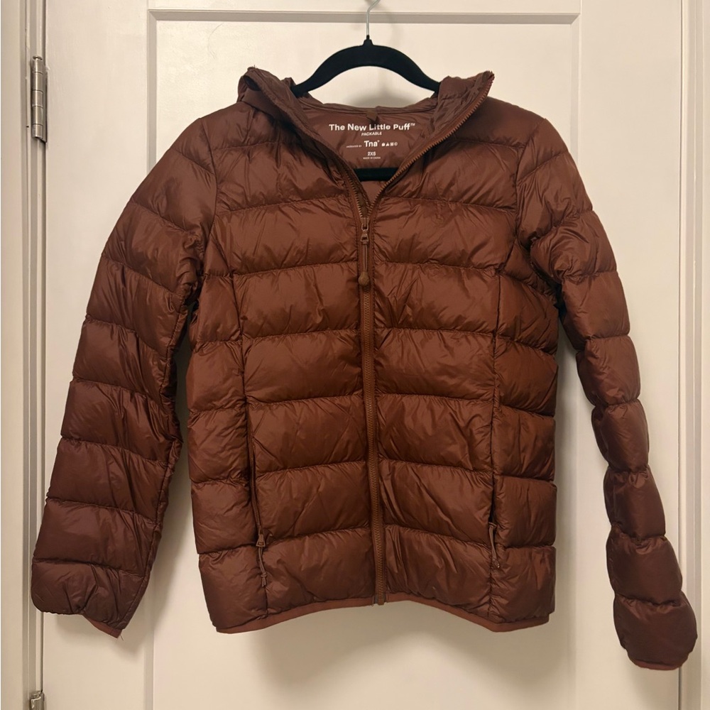 TNA Brown- Small Puff Jacket